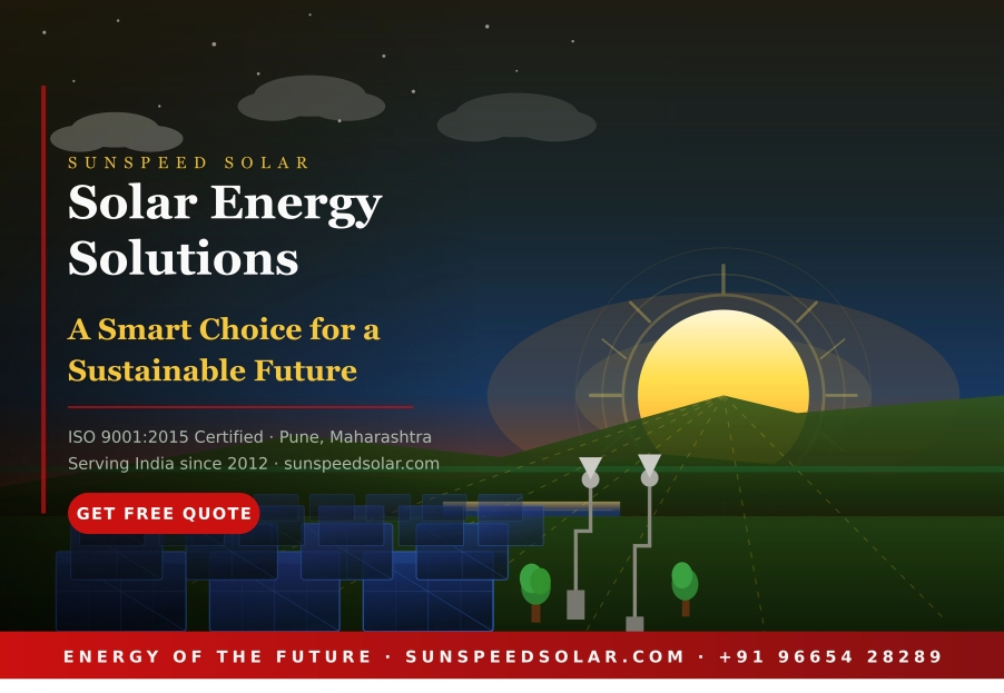 Solar Energy Solutions by Sunspeed Solar: A Smart Choice for a Sustainable Future