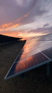 A marketing infographic for Sunspeed Solar titled "Solar Power: Reliable Energy for Modern Living." It highlights key benefits including a 90% savings on electricity bills and a ₹78,000 government subsidy.